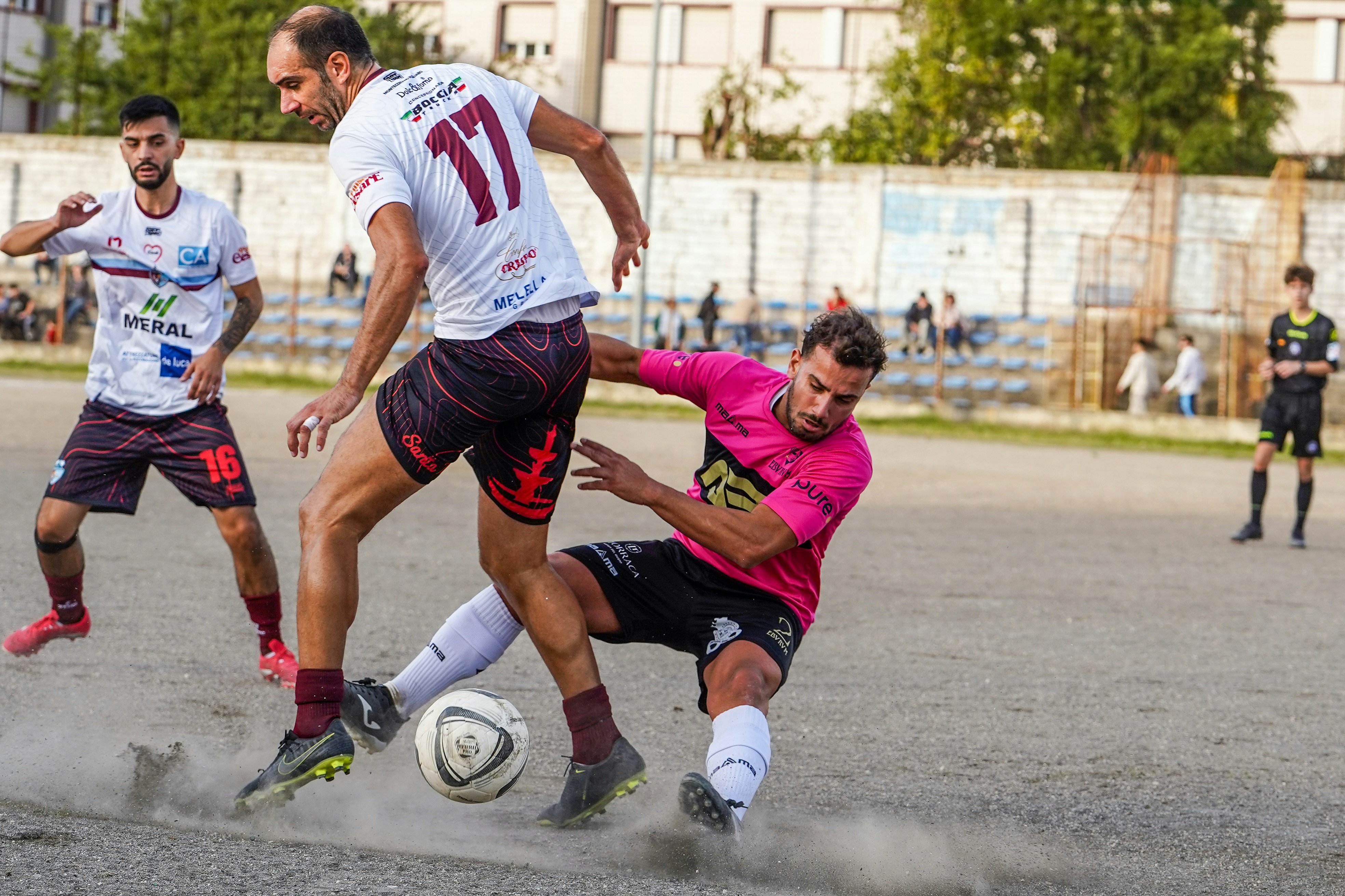 Amateur soccer players